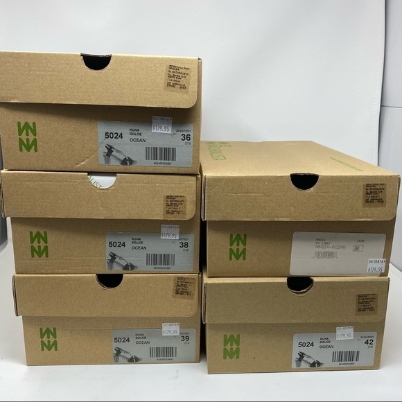 El Naturalista leather Kuna sandals ocean - Picture 7 of 7